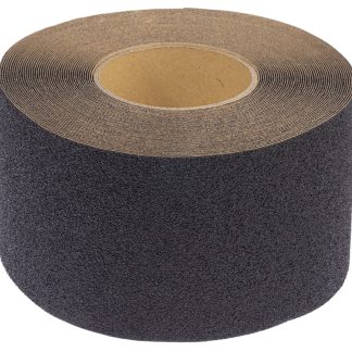 Nastro per segnalazione di pericolo Nero RS PRO, in Polietilene, 102mm x 18.3m