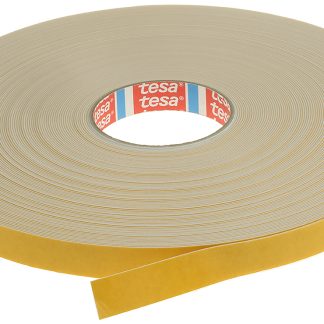 Nastro adesivo in schiuma Biadesivo in Schiuma in PE espanso Tesa 4952, 19.0mm x 50.0m x 1.15mm, Bianco, 8 N/cm