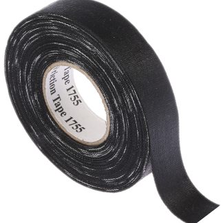 Nastro americano Nero in Cotone 3M Temflex 1755, adesivo in Gomma, 19.1mm x 18m x 0.33mm