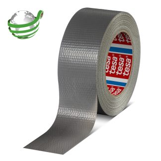 Nastro telato Grigio in Panno laminato PE Tesa 4615, 50mm x 50m x 0.175mm