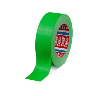 Nastro americano Gaffa Rivestimento acrilico verde Tesa, 50mm x 25m, spessore 0.28mm, Gomma 4671