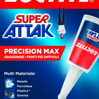 Supercolla Henkel Super Attak Maxi da 10 g, col. Trasparente