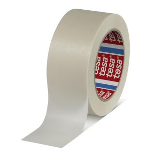 Nastro in Tessuto non tessuto PET Tesa 4331, adesivo in Silicone, 50m x 50mm x 0.11mm, Beige