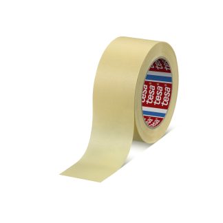 Nastro in Carta Tesa 4323, adesivo in Gomma naturale, 50m x 50mm x 0.13mm, Beige