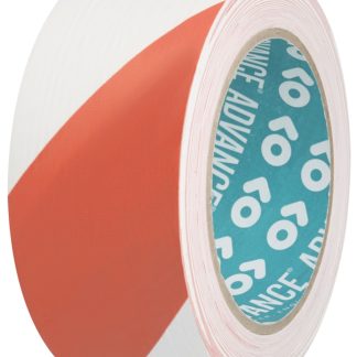Nastro per segnalazione di pericolo Rosso/bianco Advance Tapes AT8, in PVC, 50mm x 33m