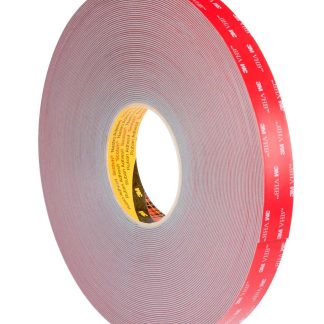Nastro Biadesivo in Schiuma acrilica 3M VHB™ GPH-060GF, 12.0mm x 33.0m x 0.60mm, Grigio, 25 N/cm