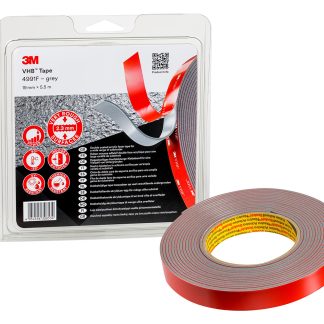 Nastro Biadesivo in Schiuma acrilica 3M VHB™ 4991F, 19.0mm x 5.50m x 2.30mm, Grigio, 38,5 N/cm