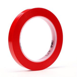 Nastro di indicazione di corsia Rosso 3M Scotch 471, in Vinile, 19mm x 33m
