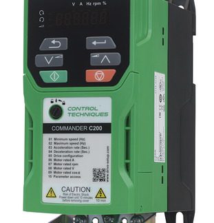 Inverter Control Techniques, 0,37 kW, 200 → 240 V c.a., 1 fase, 0 → 550Hz