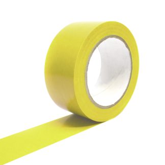 Nastro per segnalazione di pericolo Giallo Coba Europe, in PVC, 50mm x 33m