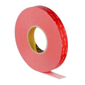 Nastro Biadesivo in Schiuma acrilica 3M VHB™ LSE LSE-060WF, 12.0mm x 33.0m x 0.60mm, Bianco, 30 N/cm