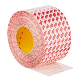 Nastro biadesivo Trasparente in PP 3M GPT -020F, adesivo in Acrilico modificato, 100mm x 50m x 0.202mm