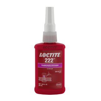 Frenafiletti Loctite 222, resistenza Bassa, presa 24 ore, col. Porpora da 50 ml