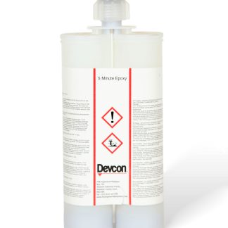 Adesivo epossidico ITW Devcon 5 Minute Epoxy, col. Ambra, Doppia cartuccia da 400 ml