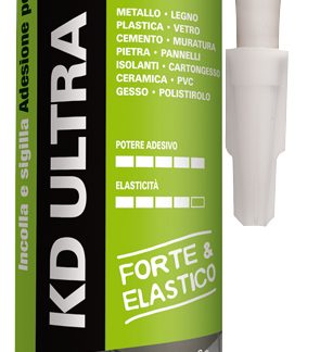 Sigillante adesivo Fischer Fixings KD ULTRA 60 Extra forte Bianco, Cartuccia da 290 ml