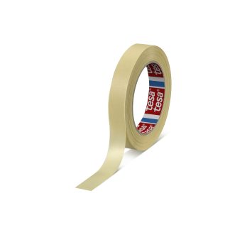 Nastro in Carta Tesa 4323, adesivo in Gomma naturale, 50m x 19mm x 0.13mm, Beige