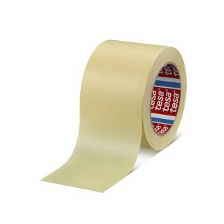 Nastro in Carta Tesa 4323, adesivo in Gomma naturale, 50m x 75mm x 0.13mm, Beige