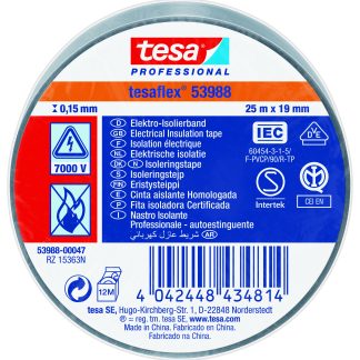 SPVC Electrical Tape Grey 19mm x 25m