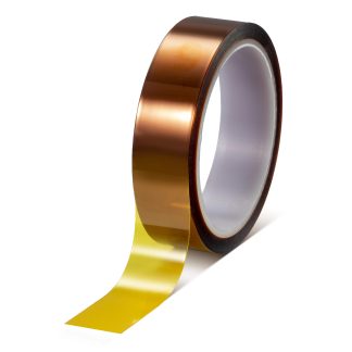 Nastro in Kapton Tesa 51408, adesivo in Silicone, 33m x 12mm x 0.07mm, Arancione