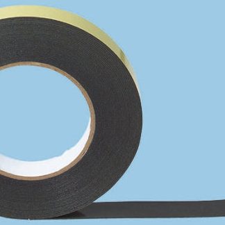 Nastro Biadesivo in Schiuma in PE espanso Advance Tapes AT380, 19.0mm x 10.0m x 0.86mm, Nero, 14,5 N/cm