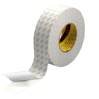 Nastro biadesivo Bianco in Carta 3M 9080HL, adesivo in Acrilico, 25mm x 50m x 0.16mm