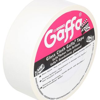 Resina di gomma Nastro Gaffa Bianco Advance Tapes, 50mm x 50m, spessore 0.22mm, Gloss AT202