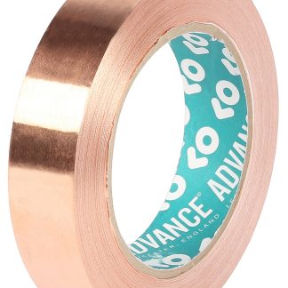 Nastro in rame Advance Tapes, 33m x 19mm x 0.05mm, Conduttivo, Resistenza termica +155°C max