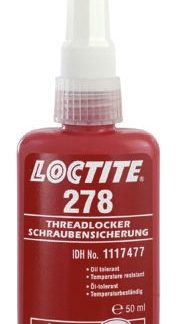 Frenafiletti Loctite 278, resistenza Elevata, col. Verde, Bottiglia da 50 ml