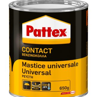 Adesivo a contatto Henkel, col. Giallo, Contenitore da 650 g