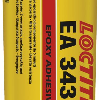 Adesivo epossidico Loctite 3430 Trasparente, Doppia cartuccia da 50 ml, -55 → +100 °C, per Vetro