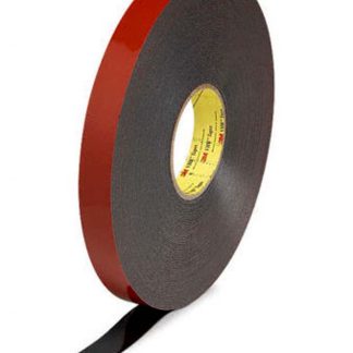 Nastro Biadesivo in Schiuma acrilica 3M VHB™ 5952F, 12.0mm x 33.0m x 1.10mm, Nero, 39 N/cm