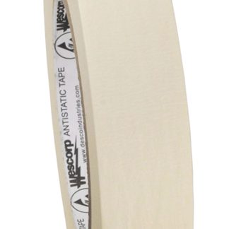 Nastro ESD Desco Europe per schermatura, 54.8m x 24mm, Antistatico, col. Crema