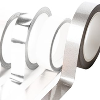 Nastro in alluminio Hi-Bond, 30m x 12mm x 0.009mm, Conduttivo, Resistenza termica +130°C max