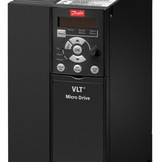 Inverter Danfoss, 11 kW, 400 V c.a., 3 fasi, 0 → 200 (VVC+ Mode) Hz, 0 → 400 (U/f Mode) Hz