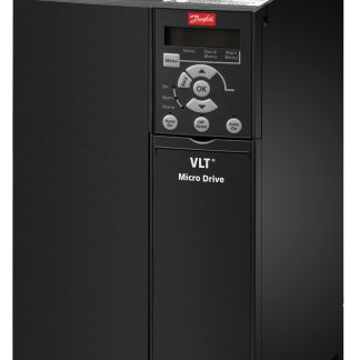 Inverter Danfoss, 18,5 kW, 400 V c.a., 3 fasi, 0 → 200 (VVC+ Mode) Hz, 0 → 400 (U/f Mode) Hz