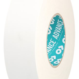 Nastro americano Bianco in Tessuto Advance Tapes AT160, adesivo in Gomma naturale, 25mm x 50m x 0.33mm