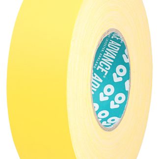 Nastro americano Giallo in Tessuto Advance Tapes AT160, adesivo in Gomma naturale, 12mm x 50m x 0.33mm