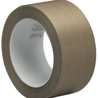 Nastro americano Marrone in Tessuto di vetro, PTFE 3M 5451, adesivo in Silicone, 25mm x 33m x 0.14mm