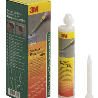 Composto flessibile per resinatura 3M Scotchcast 8882, col. Ambra, Traslucido da 250 ml