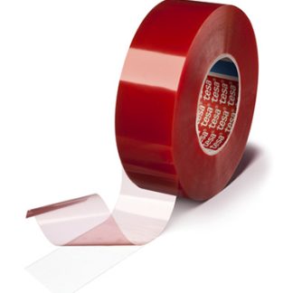 Nastro biadesivo Trasparente in PET Tesa 4967, adesivo in Acrilico, 50mm x 50m x 160mm