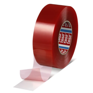 Nastro biadesivo Trasparente in PET Tesa 4965, 25mm x 50m x 0.205mm