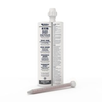 Composto per resinatura in Epossidico MG Chemicals, col. Nero, Doppia cartuccia da 450 ml