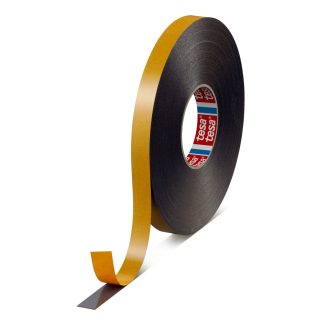 Nastro in Schiuma in PE espanso Tesa Tesa 62932 62932 x 0.50mm, Nero, bianco