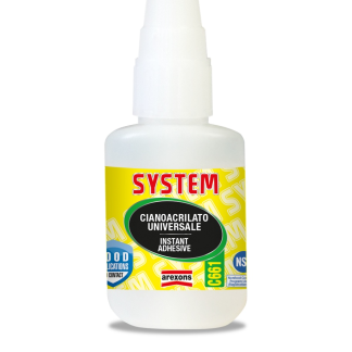 Adesivo istantaneo AREXONS SYSTEM C661, col. Incolore da 20 ml