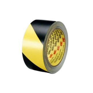 Nastro per segnalazione di pericolo Nero, giallo 3M, in Vinile, 50mm x 33m