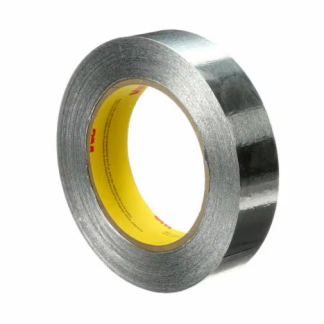 Nastro in alluminio 3M, 55m x 38mm x 0.12mm, Conduttivo, Resistenza termica +149°C max