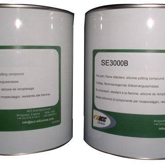 Composto per resinatura in Silicone Acc Silicones SE3000, col. Grigio, arancione, Kit da 2 kg