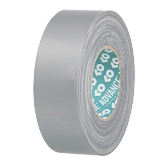 Nastro telato Argento in Politenato Advance Tapes AT0163, adesivo in Resina di gomma, 50mm x 50m x 0.3mm