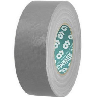 Nastro telato Argento in Politenato Advance Tapes AT175, adesivo in Resina di gomma, 50mm x 50m x 0.23mm