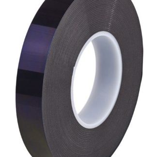 Nastro Biadesivo in Polietilene Hi-Bond HPS 080B, 9.0mm x 33.0m x 0.80mm, Nero
